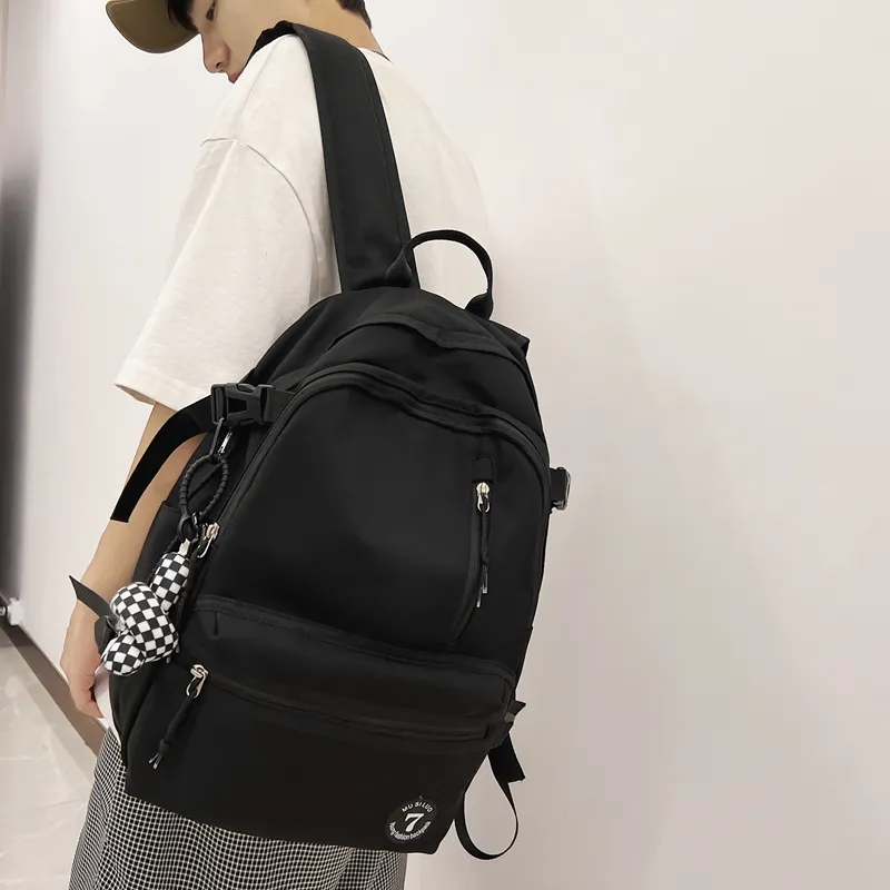 WICKBUEN Nylon Backpack Unisex Multicolor-10