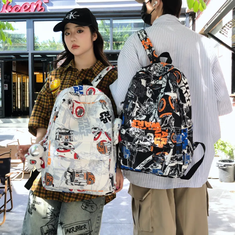 WICKBUEN Nylon Backpack Unisex Multicolor-15
