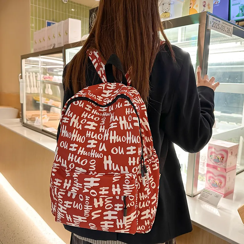 WICKBUEN Nylon Backpack Unisex Multicolor-10