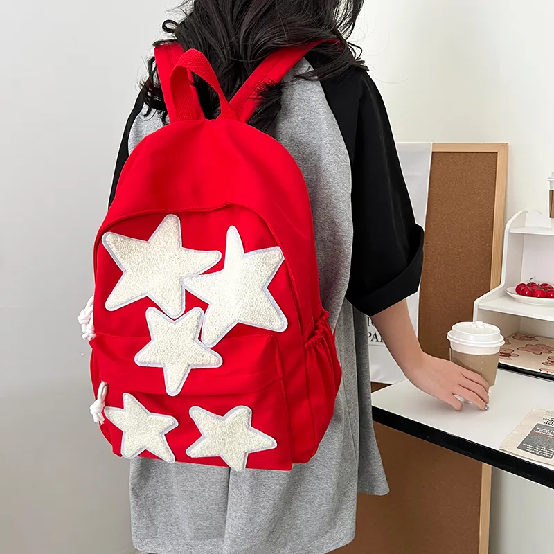 WICKBUEN Canvas Backpack Regular Women's Multicolor-8