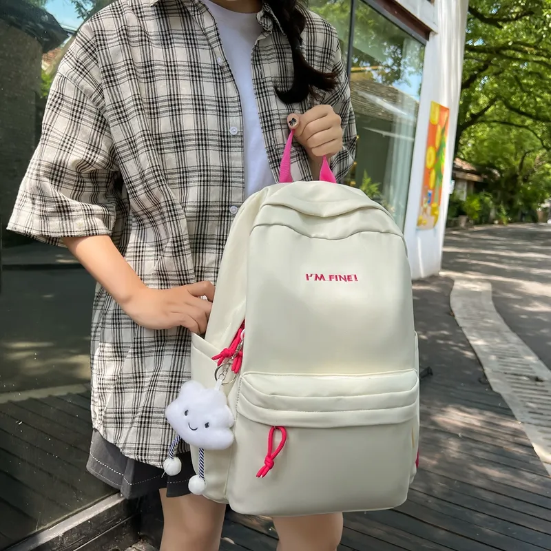 WICKBUEN Nylon Backpack Unisex Multicolor-3