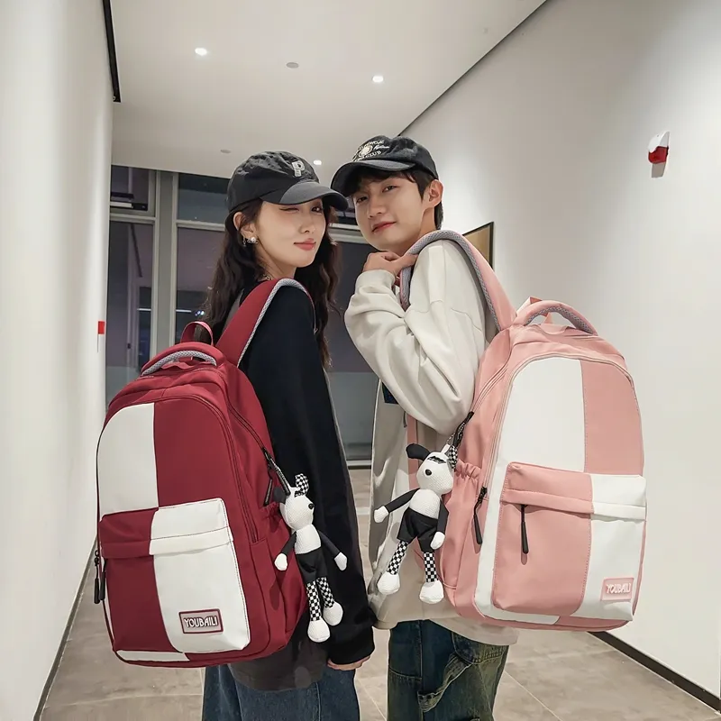 WICKBUEN Nylon Backpack Unisex Multicolor-14
