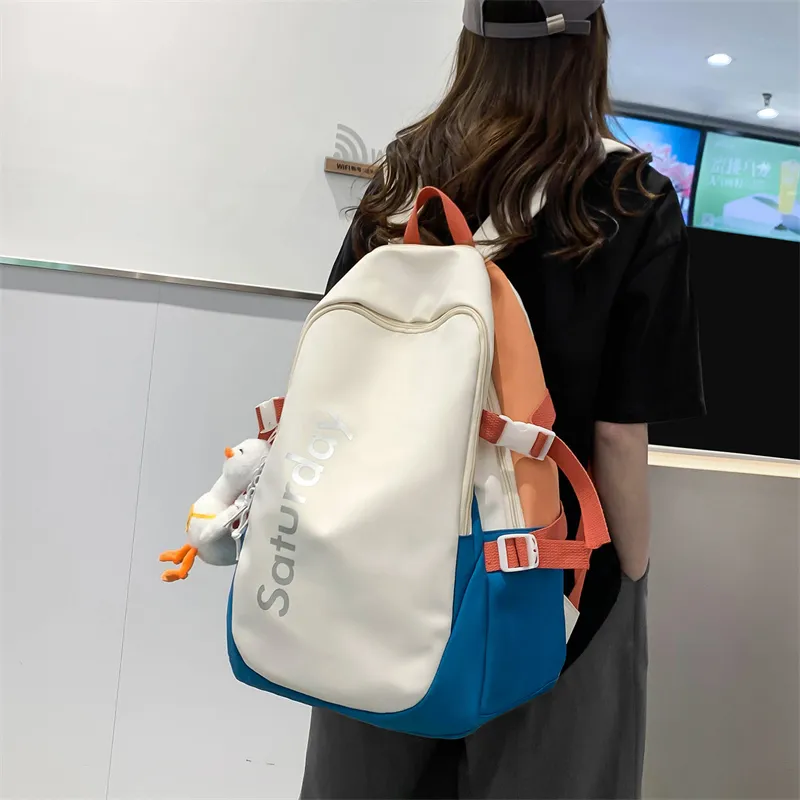 WICKBUEN Nylon Backpack Regular Unisex Multicolor-13