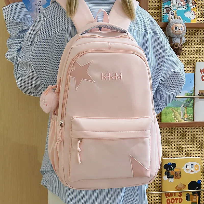 WICKBUEN Nylon Backpack Unisex Multicolor-11