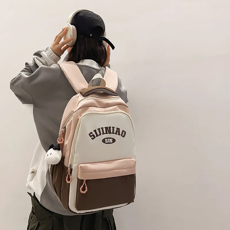 WICKBUEN Nylon Backpack Unisex Multicolor-12