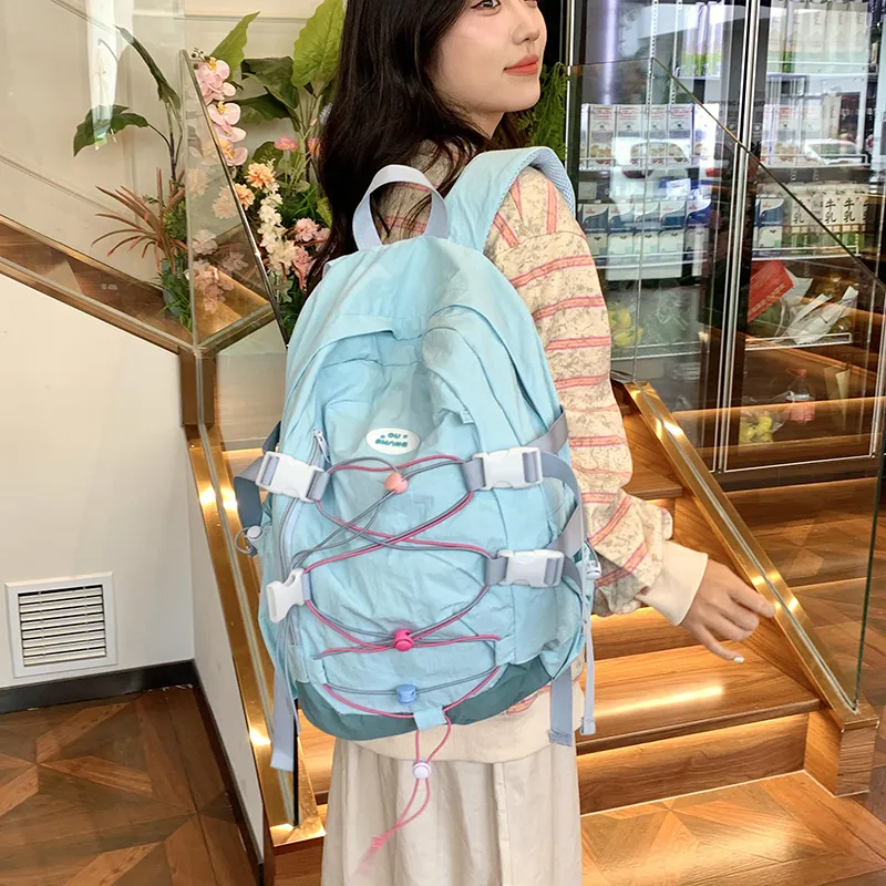WICKBUEN Nylon Backpack Women's Multicolor-16