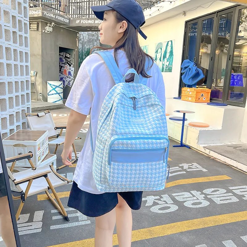 WICKBUEN Nylon Fabric Backpack Women's Multicolor-16