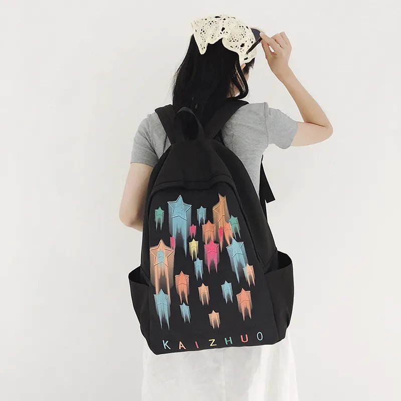 WICKBUEN Nylon Backpack Women's Multicolor-8