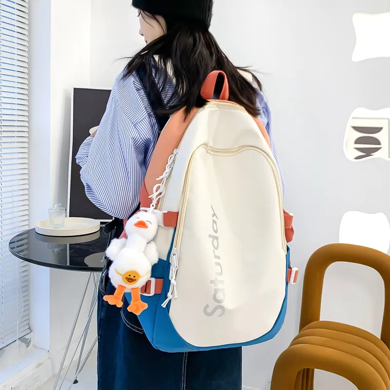 WICKBUEN Nylon Backpack Unisex Multicolor-20