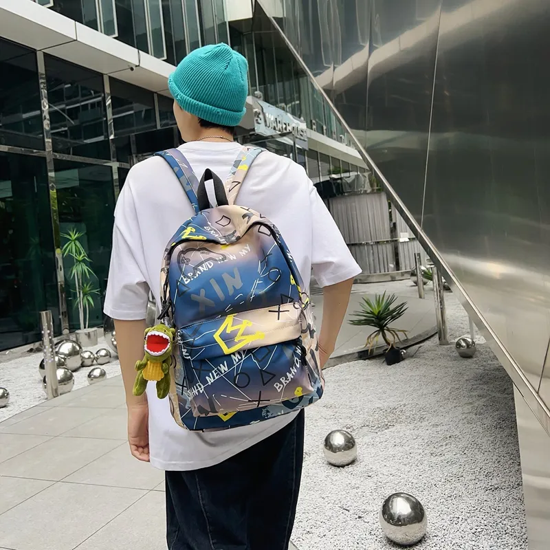 WICKBUEN Nylon Backpack Unisex Multicolor-13