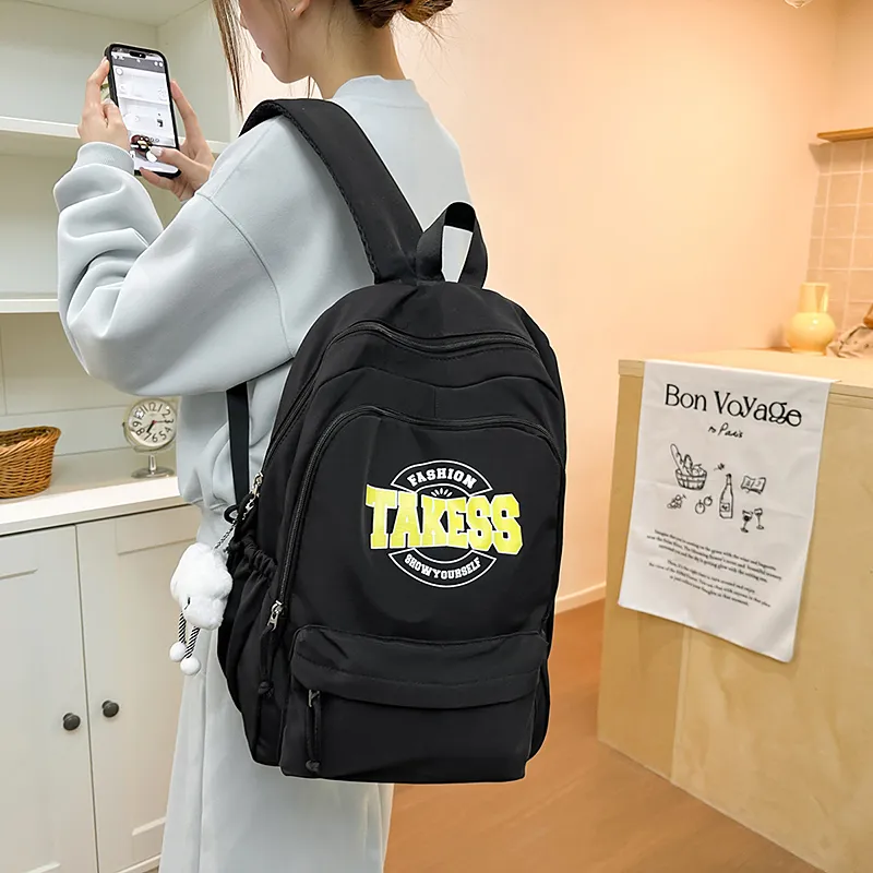 WICKBUEN Nylon Backpack Unisex Multicolor-7
