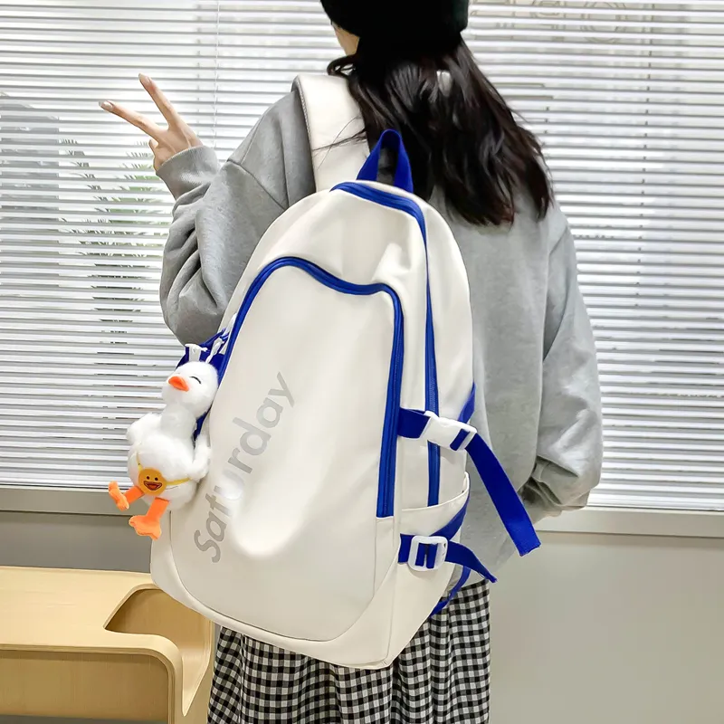 WICKBUEN Nylon Backpack Unisex Multicolor-4