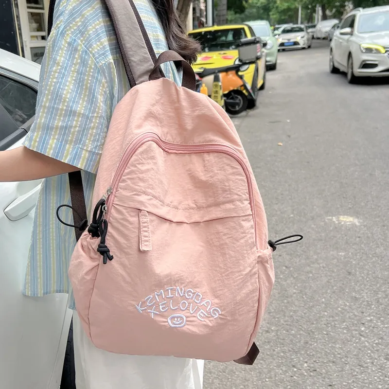 WICKBUEN Composite Cloth Backpack Unisex Multicolor-11