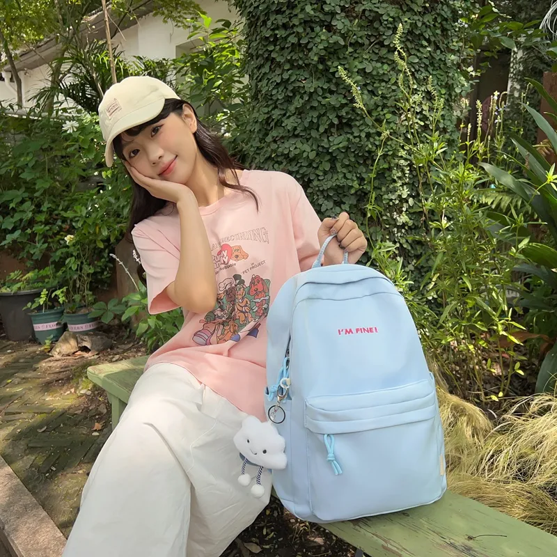 WICKBUEN Nylon Backpack Unisex Multicolor-15