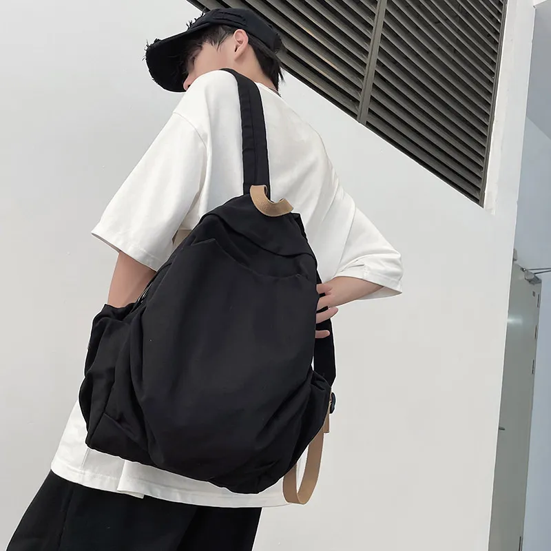 WICKBUEN Washable Canvas Backpack Unisex Multicolor-17