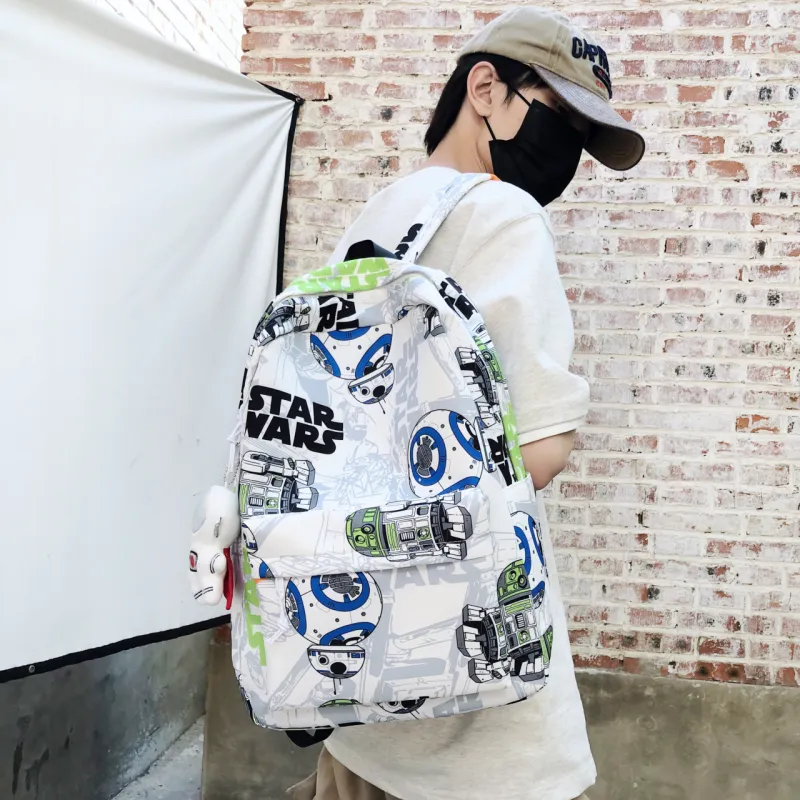 WICKBUEN Nylon Backpack Unisex Multicolor-1