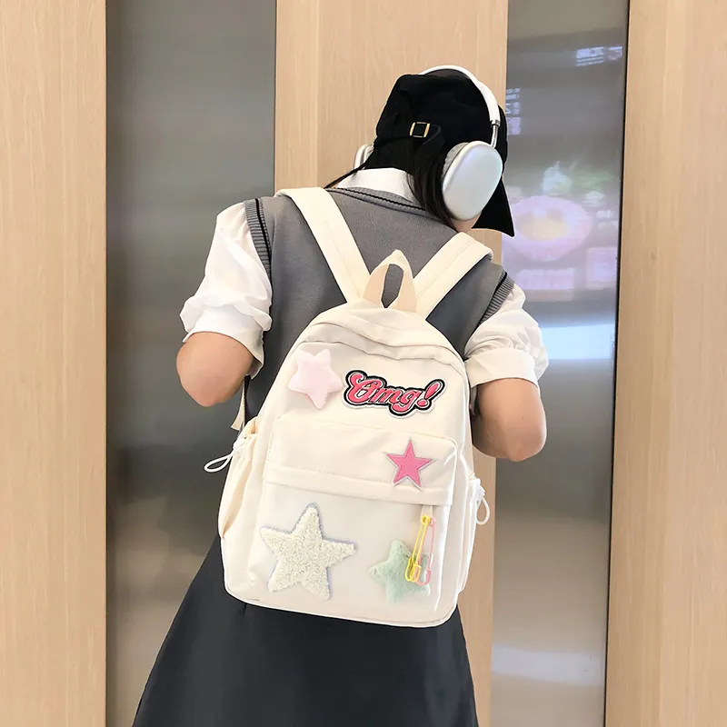 WICKBUEN Nylon Backpack Unisex Multicolor-3