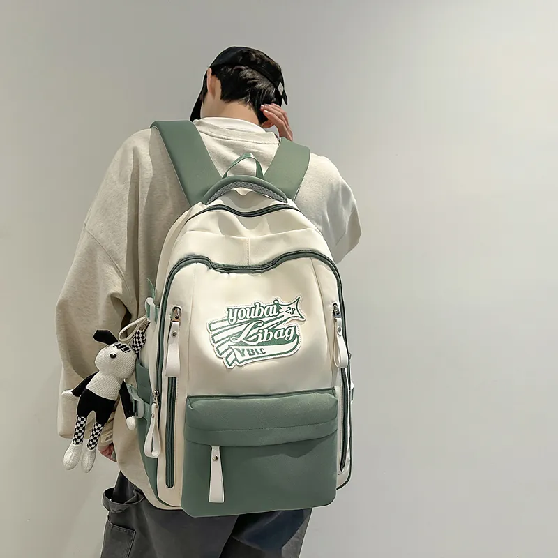 WICKBUEN Nylon Backpack Unisex Multicolor-17