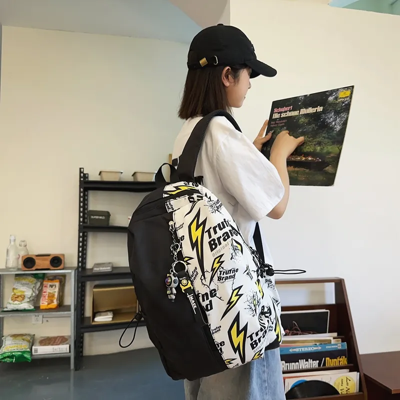 WICKBUEN Nylon Backpack Unisex Multicolor-13
