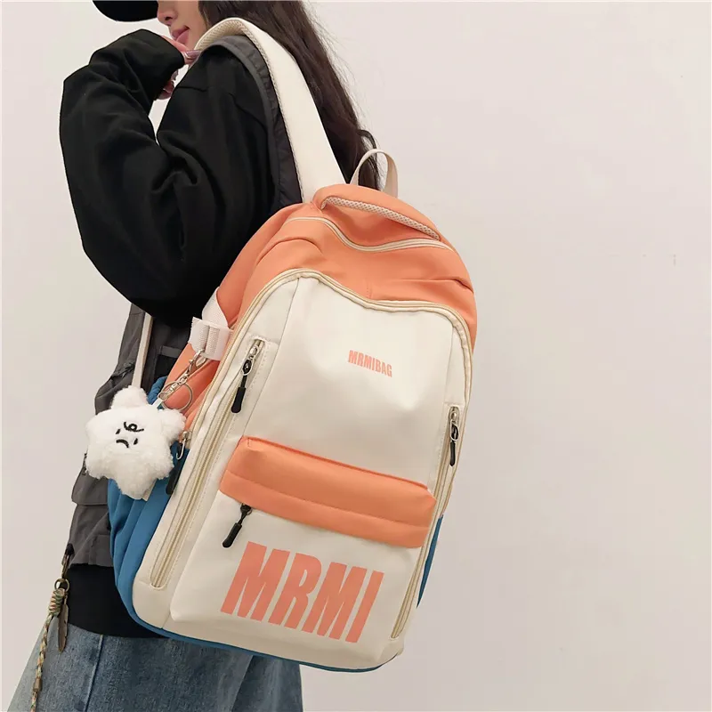 WICKBUEN Nylon Backpack Unisex Multicolor-21
