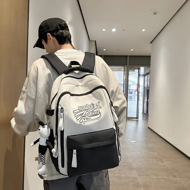 WICKBUEN Nylon Backpack Unisex Multicolor-4