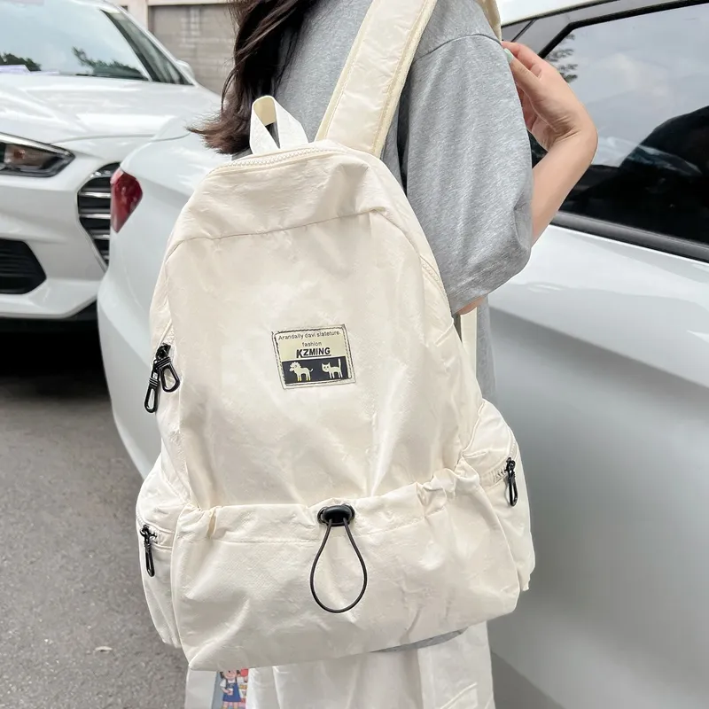 WICKBUEN Composite Cloth Backpack Unisex Multicolor-4