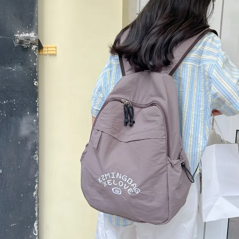 WICKBUEN Composite Cloth Backpack Unisex Multicolor-17