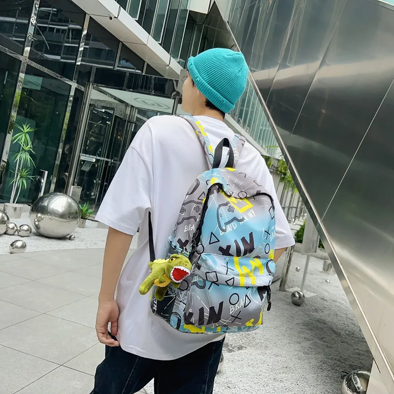 WICKBUEN Nylon Backpack Unisex Multicolor-8