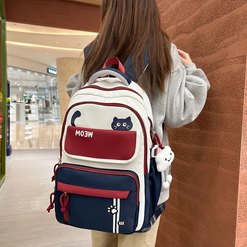 WICKBUEN Nylon Backpack Unisex Multicolor-2