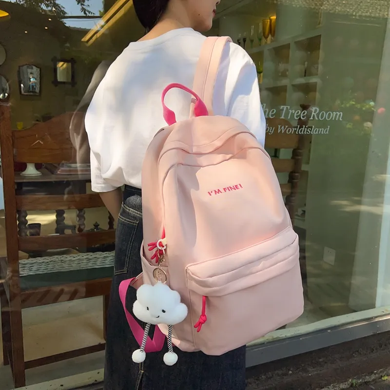 WICKBUEN Nylon Backpack Unisex Multicolor-9