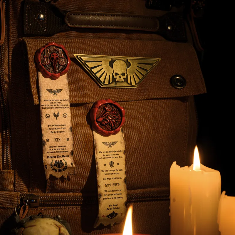 STARFORGED Grey Knight Pure Seal, Star Forge Warhammer 40K Badges-6