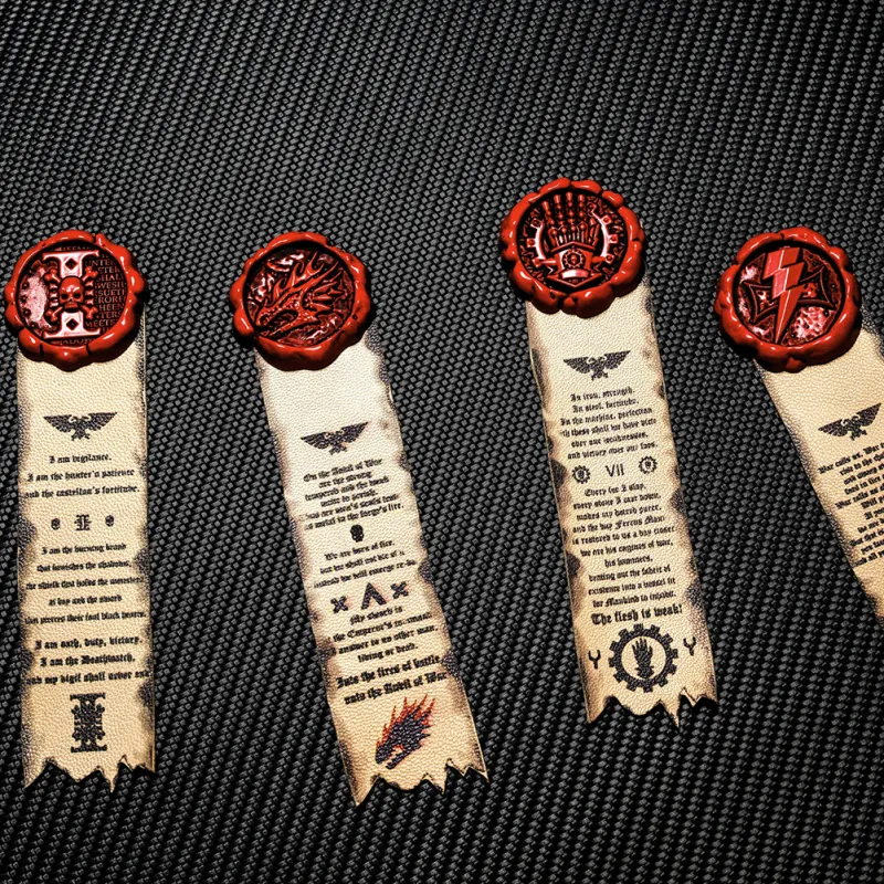 STARFORGED White Scar Pure Seal Starforged Warhammer 40K Badges-4