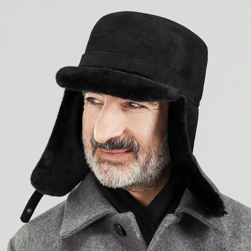 Montagut Suede Trapper Hats Men's-4