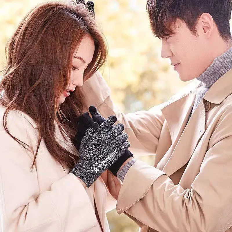 Montagut Yarn Knit Gloves Unisex-4
