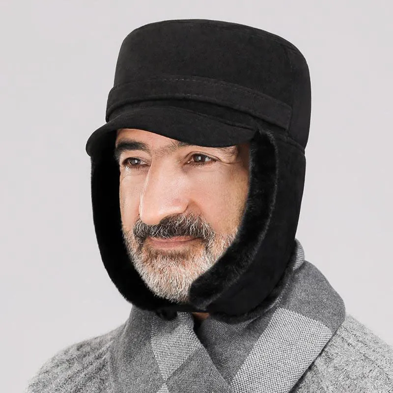 Montagut Suede Trapper Hats Men's-1