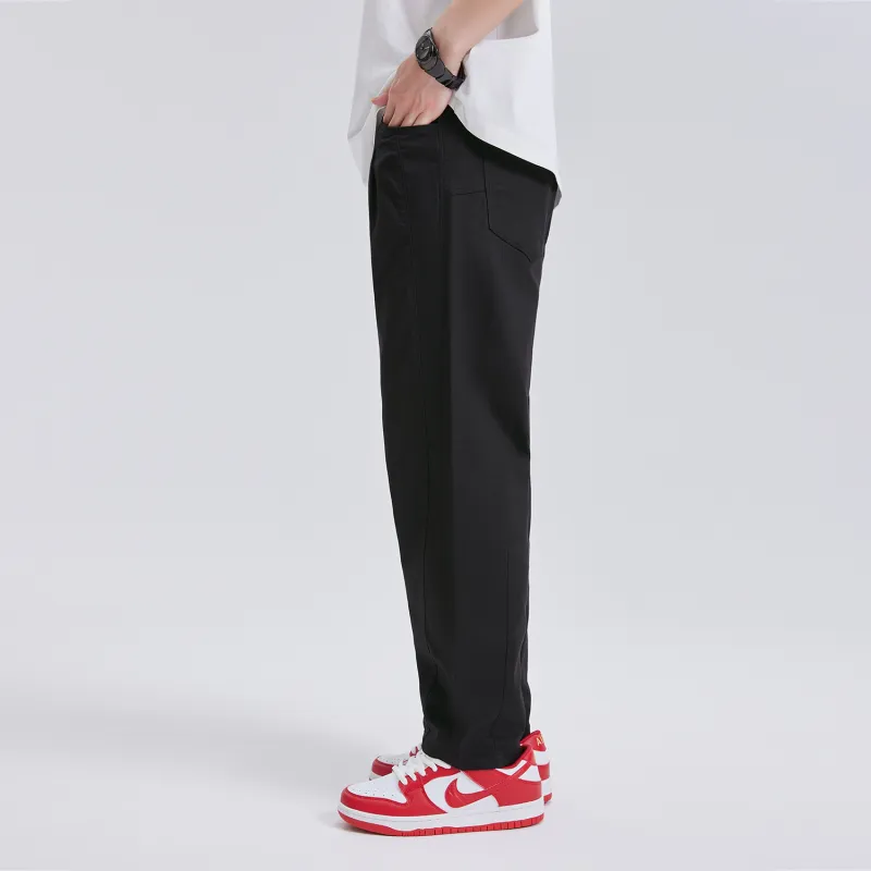 Montagut Casual Pants Unisex Black-4