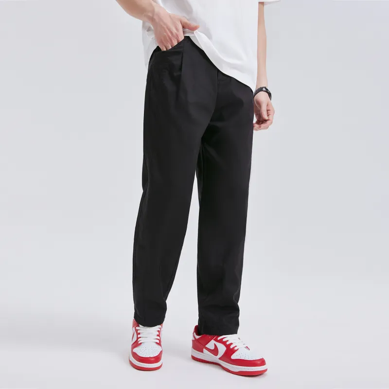 Montagut Casual Pants Unisex Black-3