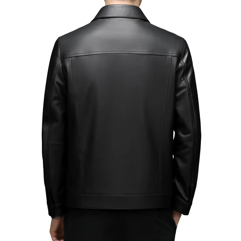 PIERRE CARDIN Leather Jacket Men's-2