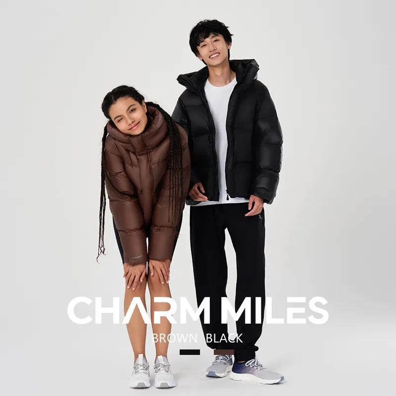 CHARM MILES Down Jackets Unisex-3