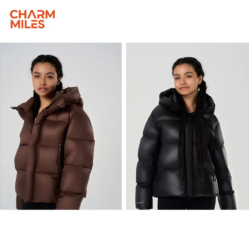 CHARM MILES Down Jackets Unisex-5