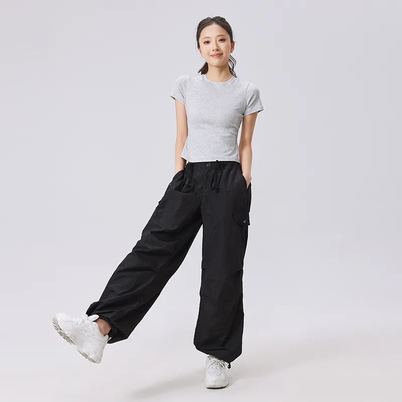 CHARM MILES 25 Spring And Summer Cargo Pants Women's-5