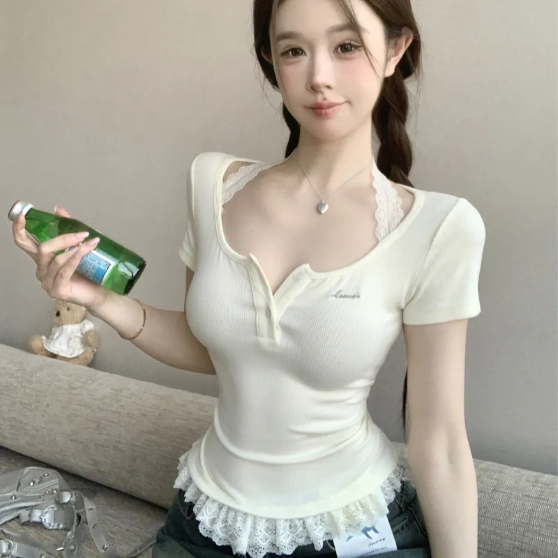 KUNZHUDAXIANG Regular T Shirt Women's-6