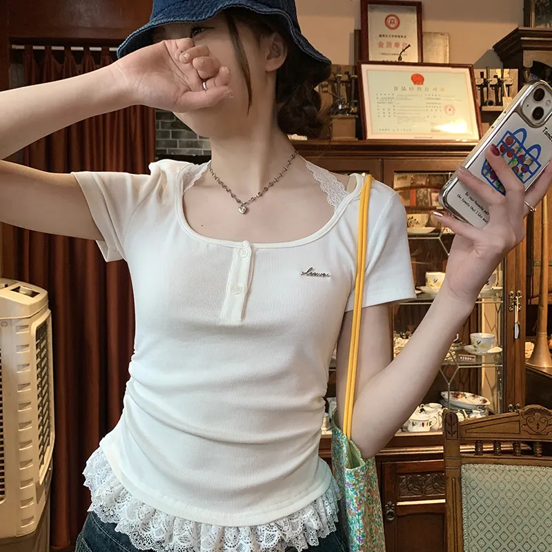 KUNZHUDAXIANG Regular T Shirt Women's-9