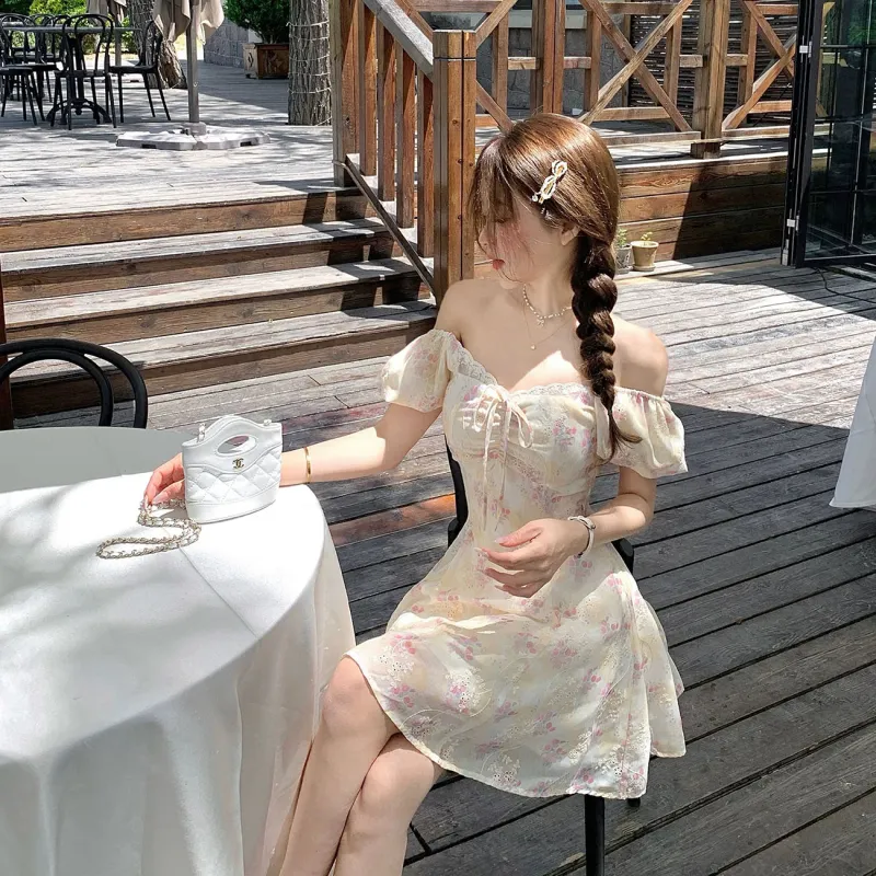 ONE PASS STUDIO Short Sleeved Dress Women's-2