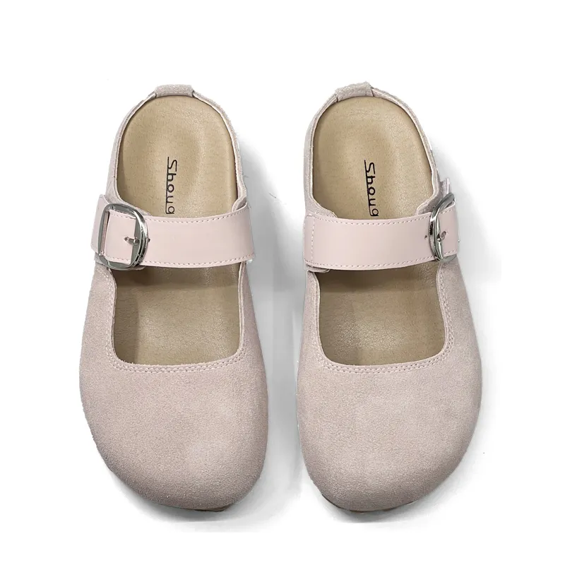 Shougu Rubber Sole Quiet Odor Resistant Closed Toe Slippers Women's-6