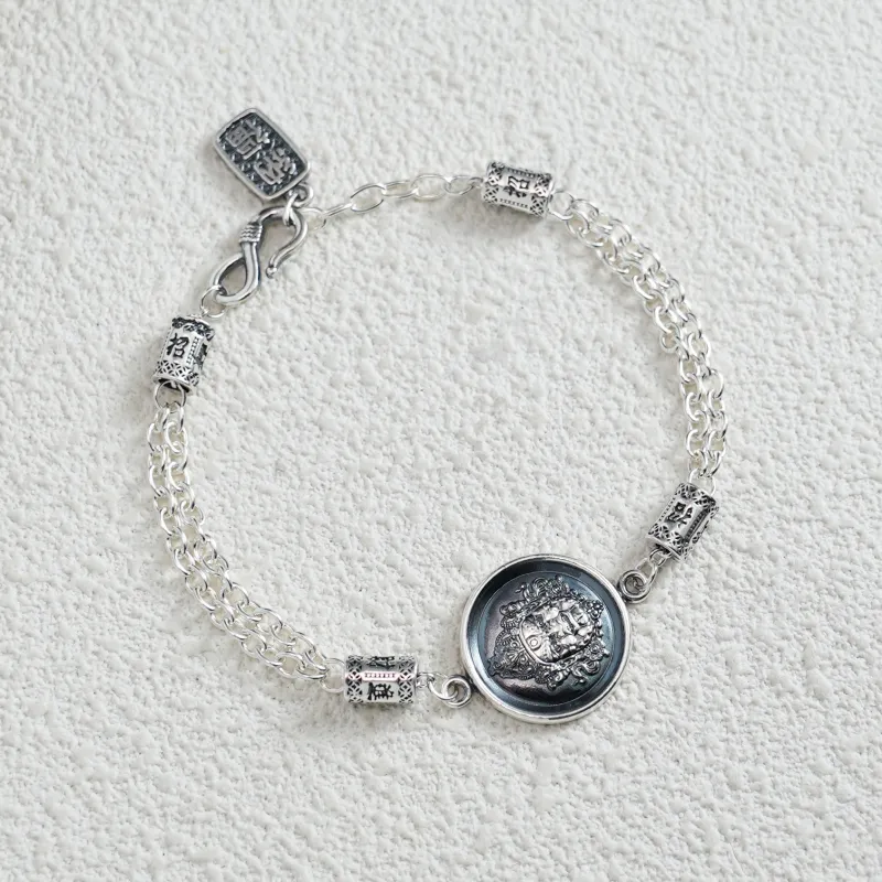 Original Summer 999 Fine Silver Bracelets Unisex-4