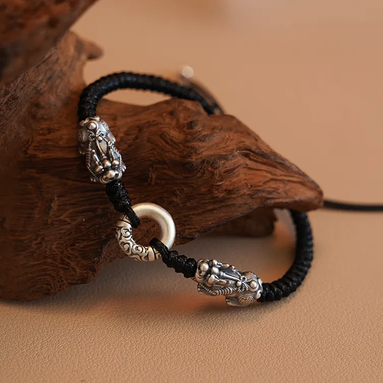Original Summer S999 Fine Silver Bracelets Unisex-5