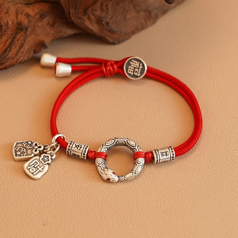 Original Summer S999 Fine Silver Pure Silver Bracelets Unisex-1