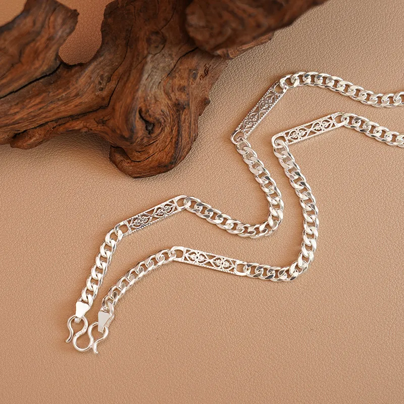 Original Summer S 990 Silver Sterling Silver Necklaces Unisex-5