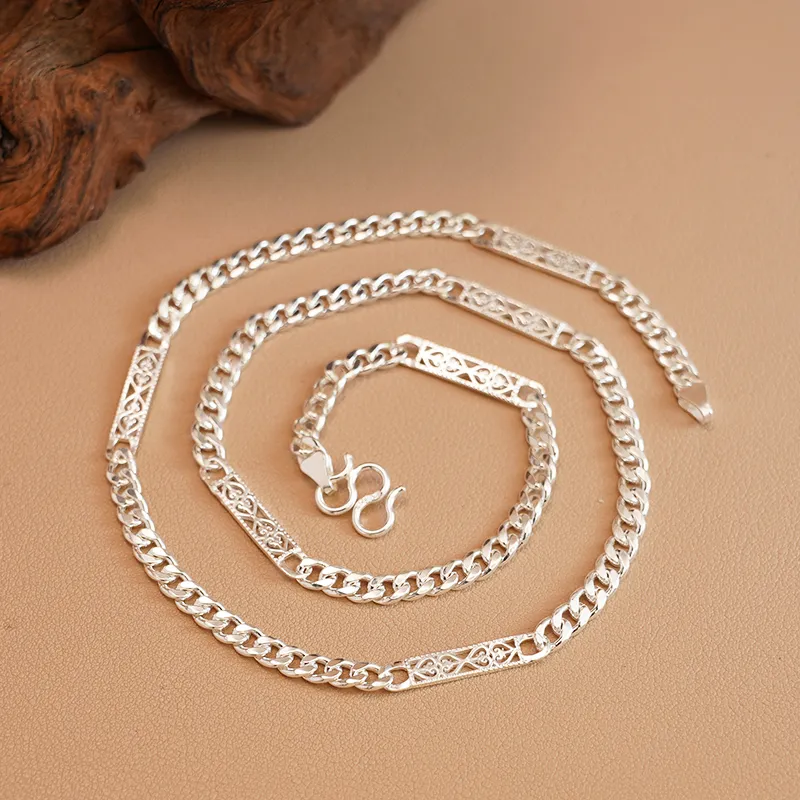 Original Summer S 990 Silver Sterling Silver Necklaces Unisex-2